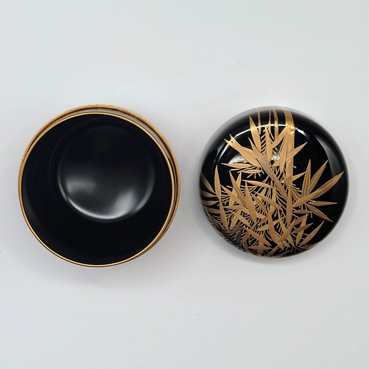 Japanse natsume Chiku maki-e 竹蒔絵 Kōgetsu