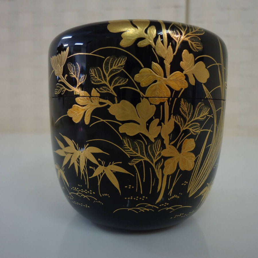 Shikunshi Maki-e Ōnatsume 四君子大棗 Saijō Issai