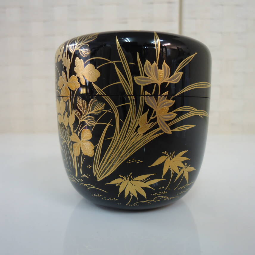 Shikunshi Maki-e Ōnatsume 四君子大棗 Saijō Issai