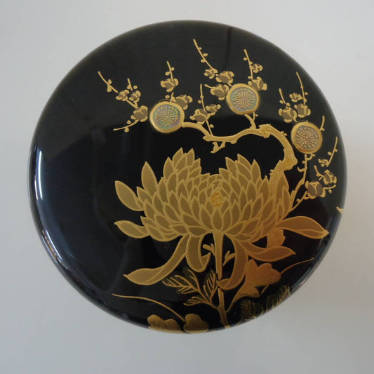 Shikunshi Maki-e Ōnatsume 四君子大棗 Saijō Issai