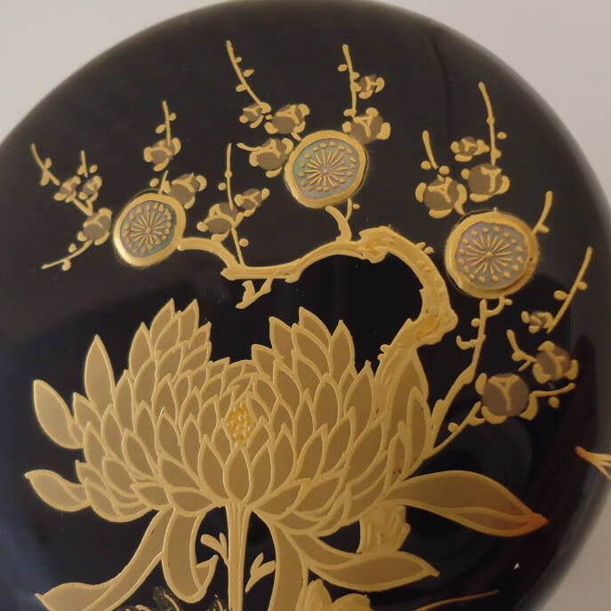 Shikunshi Maki-e Ōnatsume 四君子大棗 Saijō Issai